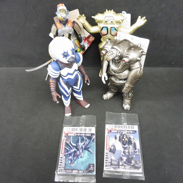 m R724b ウルトラ怪獣 ソフビ タグ付 バキシム インペライザー 他 