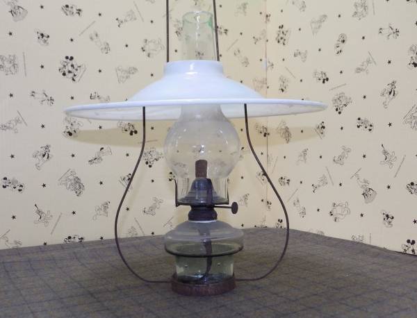 ■□昭和レトロ アンティーク品 照明器具 オイルランプ 置き型 吊り型 昭和～大正 /AH53□■