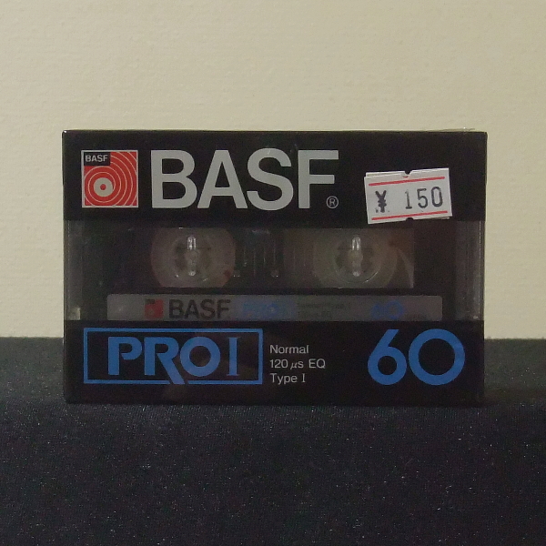 BASF カセットテープ I 0 PRO - 1 (ノーマルポジション) △買取品