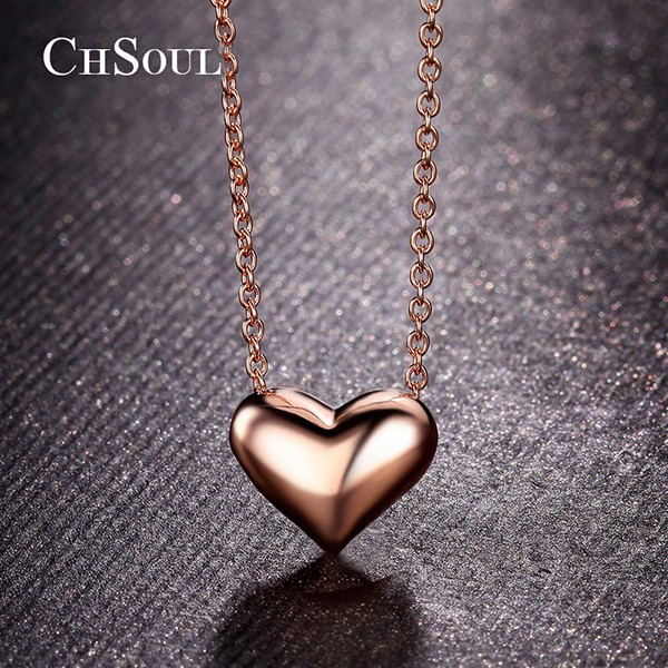 ネックレス ハートモチーフ 恋愛運up ピンクゴールド 大人気 レディース 心の純愛 可愛い プレゼント_1