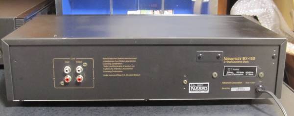 ☆ナカミチ Nakamichi カセットデッキ BX-150 動作品☆