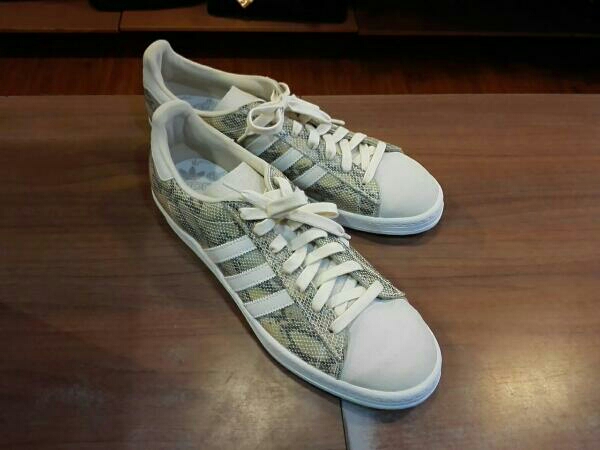 adidas スニーカー スーパースター　スネーク柄　２８．５
