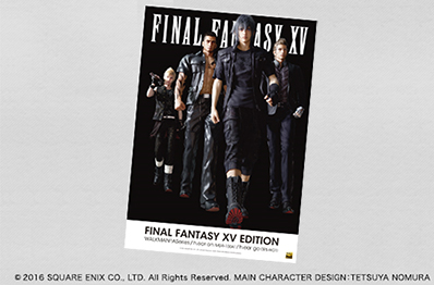 【非売品・ソニーストア限定特典】 FINAL FANTASY XV Original Soundtrack 購入者特典オリジナルデザインポスター（B2サイズ）　検 ff15