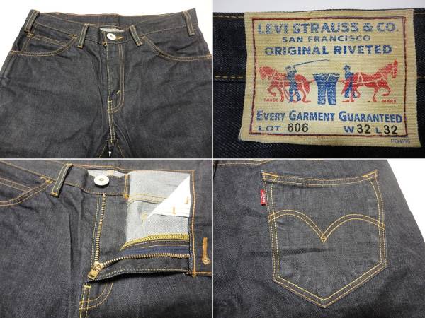 HEDDIE LOVU 日本製 デニムパンツ W36 L32 インディゴ 美品 LEVI