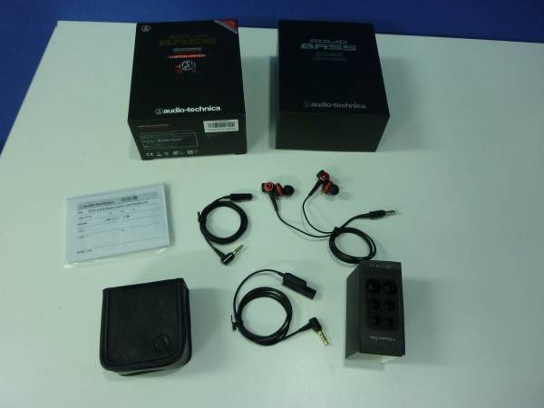 ★【良品】audio-technica SOLID BASS ATH-CKS1000LTD カナル型イヤホン ★限定カラー★