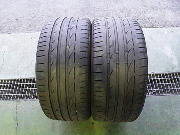 タオル ブリヂストン ポテンザ S001 255/40R18 RFT 2013年52週 6分山 中古2