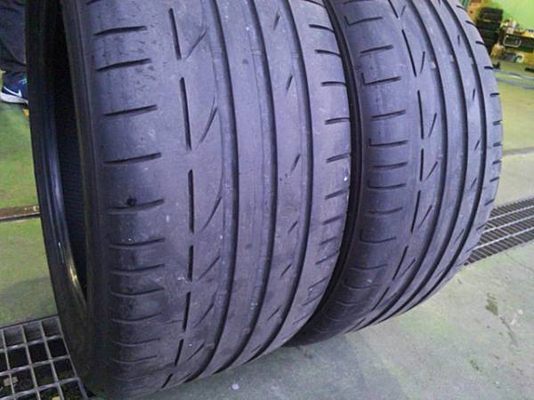 ブリヂストン ポテンザ S001 255/40R18 RFT 2013年52週 6分山 中古2