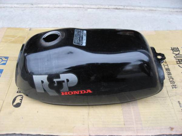 ◇ホンダ HONDA 旧車◇R&P フューエルタンク ガソリンタンク 黒