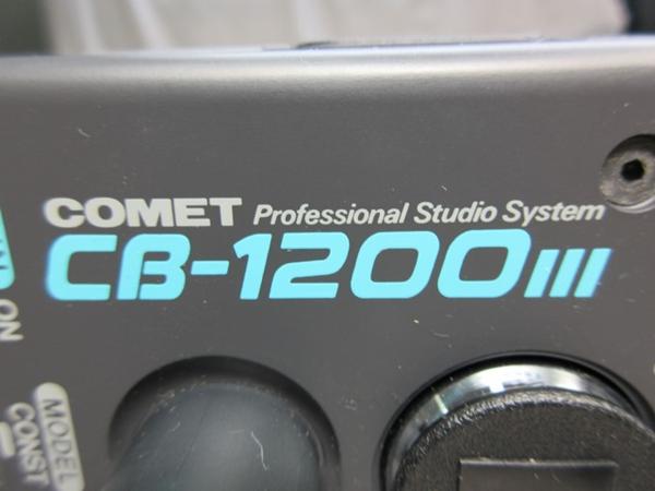 COMET コメット CB-1200Ⅲ 業務用ストロボ CLX-25miniH×2台 純正ソフトケース付 中古品_2