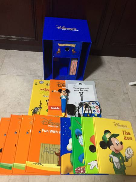 □DWE ディズニー英語システム ミッキーマジックペンセット