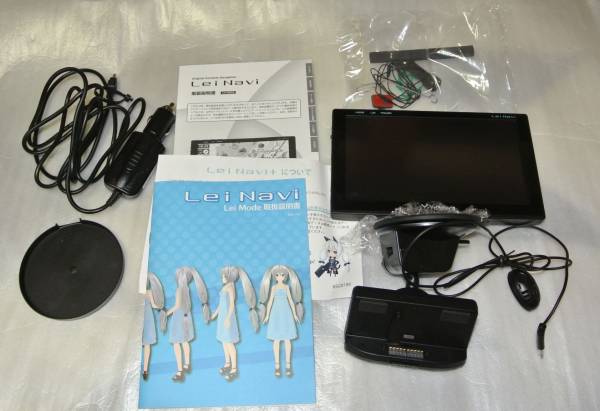車 YUPITERU ユピテル Lei Navi ＋霧島レイ ポータブルカーナビゲー