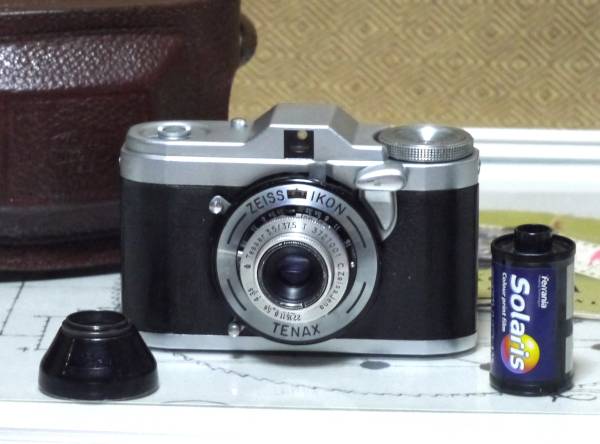 ZEISS IKON TENAX テナックス 1953 スクエア35mmカメラ TAXONAタクソナ