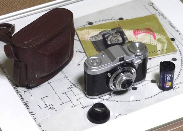 ZEISS IKON TENAX テナックス 1953 スクエア35mmカメラ TAXONAタクソナ