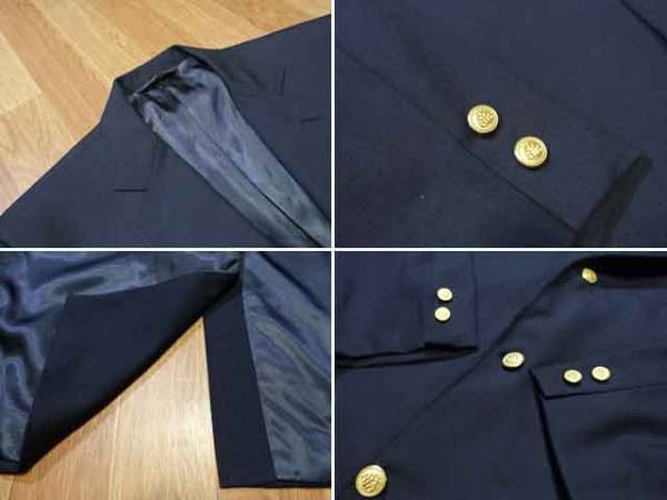 極美品！ブルックスブラザーズ 金段返り3釦 紺ブレザージャケット 2XL