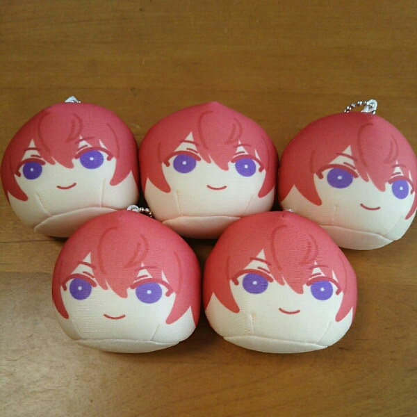 あんスタ おまんじゅう にぎにぎマスコット第4弾 朱桜司 × 5個 あん