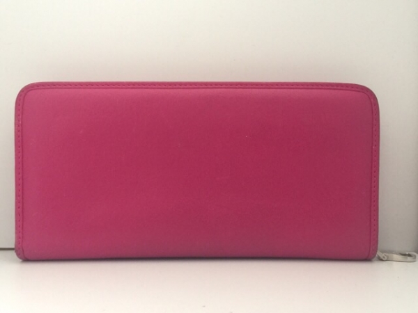 LOEWE 三つ折り財布 レザー ローズ　ピンク　コンパクト LOEWE 三つ折り財布 レザー ローズ ピンク コンパクト LOEWE 三つ折り
