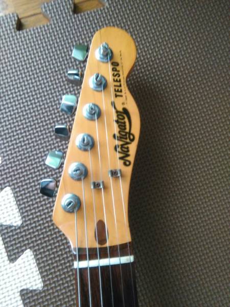 esp navigator テレスポ ケース付き TELESPO JAPAN navigatorギター