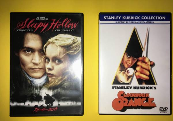 洋画ｄｖｄ スリーピー ホロウ 時計じかけのオレンジ ティム バートン ジョニー デップ キューブリック サスペンス 売買されたオークション情報 Yahooの商品情報をアーカイブ公開 オークファン Aucfan Com