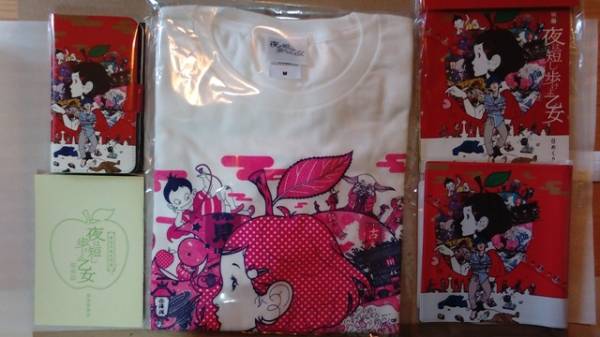 夜は短し歩けよ乙女 Tシャツ スマホケース ブックカバー 日めくりカレンダー おまけ 劇場版来場者特典その1 その他 売買されたオークション情報 Yahooの商品情報をアーカイブ公開 オークファン Aucfan Com