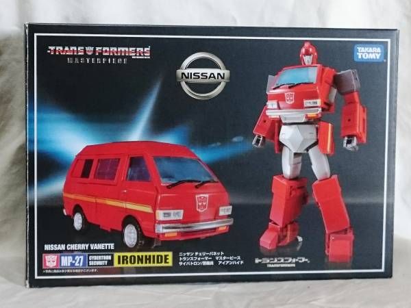タカラトミー　MP-27　アイアンハイド　トランスフォーマー　マスターピース　中古箱傷み