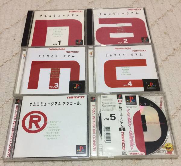 0 PS 1 2 3 4 ナムコミュージアム アンコール : - Museum Namco Encore