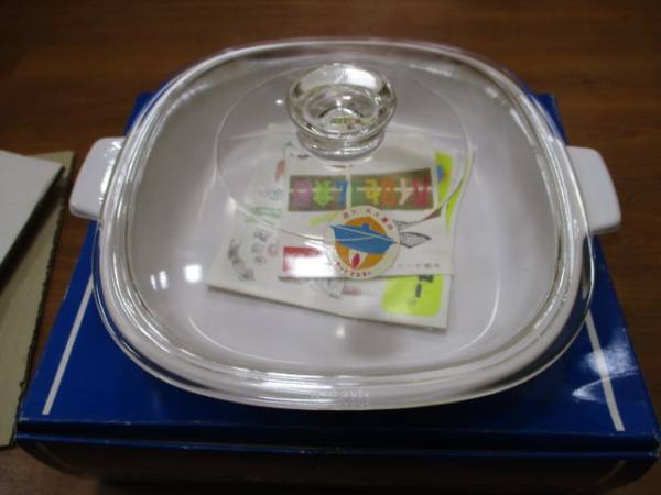 クイックマイスター18㌢両手鍋超耐熱ガラス食器鳴海製陶株式会社