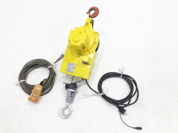 ベビーホイスト《BH-815》トーヨーコーケン 小型吊下げ式巻上機 吊荷重 