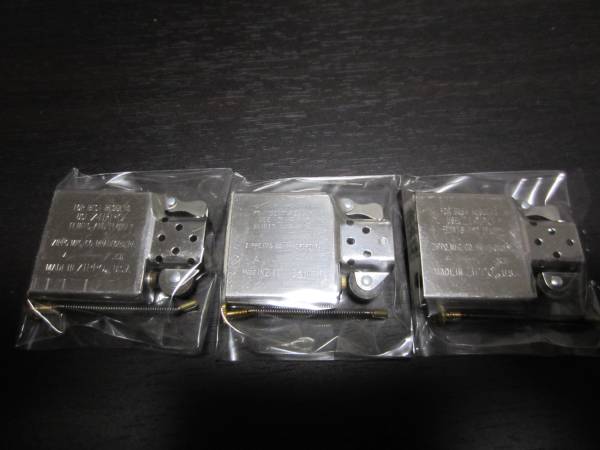 Zippo（ジッポー）インサイドユニット３個＜未使用品＞