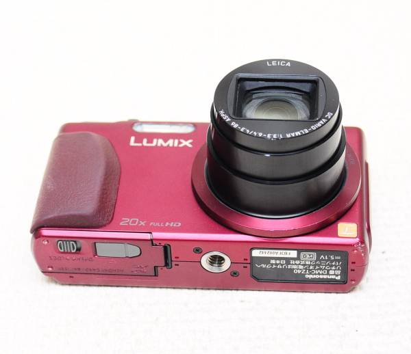パナソニック＞Panasonic PANASONIC DMC-TZ40 レッド 1810万画素 難
