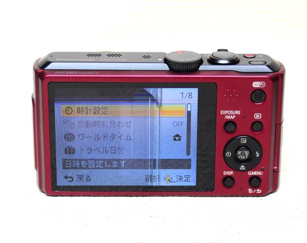 パナソニック＞Panasonic PANASONIC DMC-TZ40 レッド 1810万画素 難