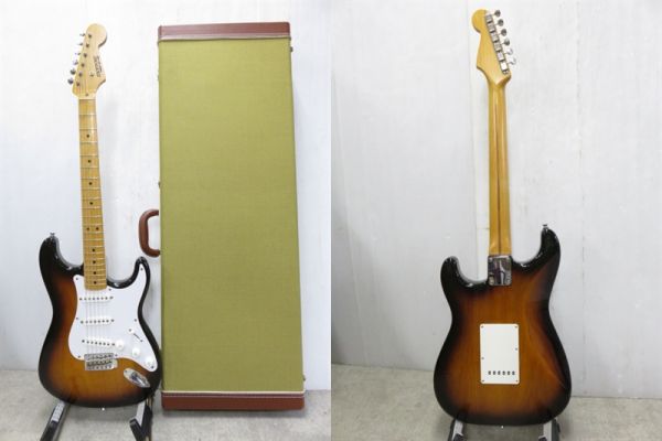 r6397 MOMOSE モモセ 初期 MST-STD 焼印ロゴ ストラト 中古品(本体