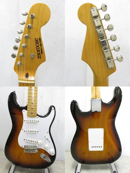 r6397 MOMOSE モモセ 初期 MST-STD 焼印ロゴ ストラト 中古品(本体