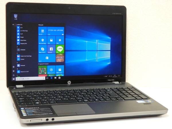 ★美品 Win10★爆速Dual Core B840 250GHP ProBook 4530s 15.6W&frasl;Sマルチ&frasl;無線 Wi-Fi  搭載※強化版のos Windows 10 ※リカバリ領域内蔵