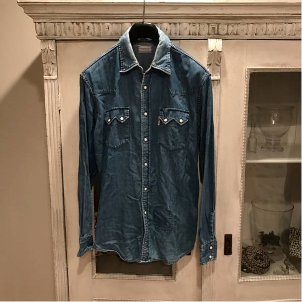 BLUE BLUE ブルーブルー デニムシャツ 3 送料￥510 ハリウッドランチマーケット