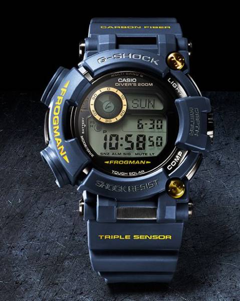新品 正規品 日本製 カシオ CASIO 腕時計 G-SHOCK フロッグマン Master in NAVY BLUE 世界6局対応電波ソーラー メンズ