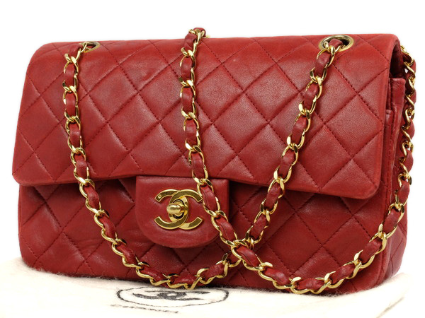 CHANELシャネル】マトラッセ☆二重蓋☆Wチェーンショルダーバッグ 