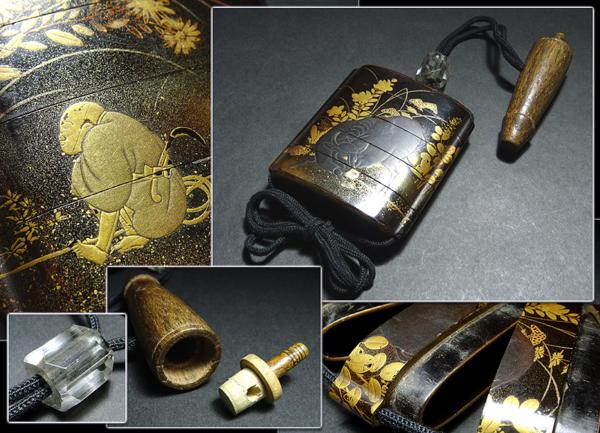 時代物　瀧図高蒔絵印籠　4 印籠 | 蒔絵のYahoo!オークション(旧ヤフオク!)の相場・価格を見る