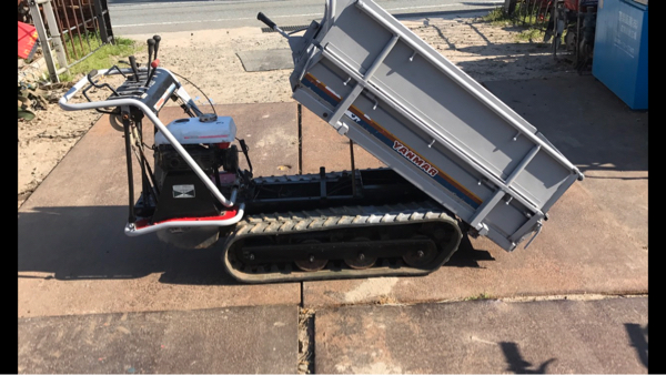 ◇ヤンマークローラー運搬車 MCG110F 手動ダンプ 積載400kg 状態良好 