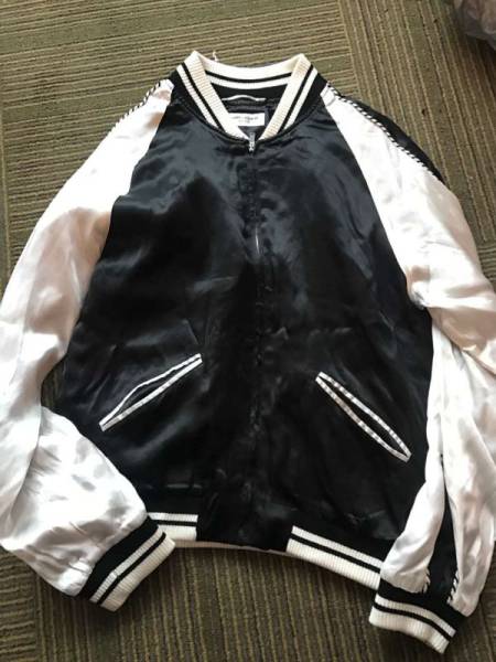 14ss SAINT LAURENT ジャケット スカジャン 46 SAINT LAURENT - サンローラン ブラッドラスター スカジャンの通販 by