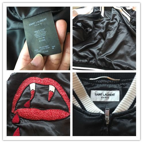 国内正規品 Saint Laurent Pari スカジャン2019SS 46 希少完売品サンローラン/saint laurent paris/ヴァンパイア
