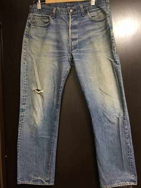 Levi's リーバイス 80'sオリジナル501 ヴィンテージジーンズ 赤耳 米国製 ユーズド レア物