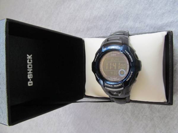 【新品】 　　G-SHOCK　THE G　　『GW-700BDJ-2JF』　　BLACK FORCE　タフソーラー　反転液晶　イオンプレーティング