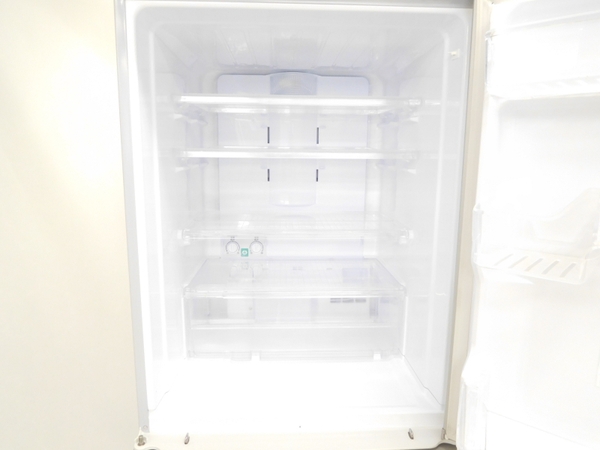 中古 SHARP SJ-WA35Y-S 冷蔵庫 350L 3ドア 両開き シルバー 楽直 K2396466