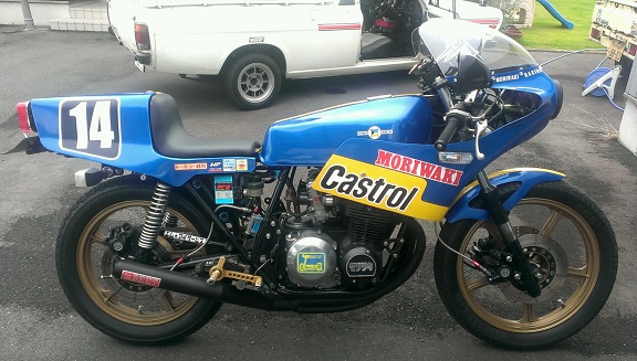 z400fx デュアルカウル 当時？ 希少？モリワキ シビエ カフェレーサー