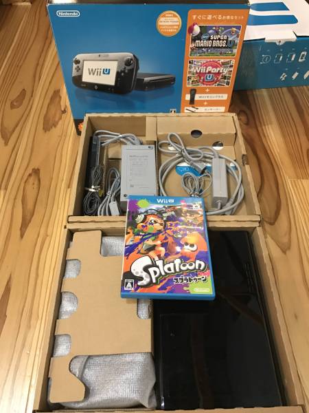 WiiUプレミアム+スプラ wiiUファミリープレミアムセット 本体 + スプラトゥーン □ 【公式通販】