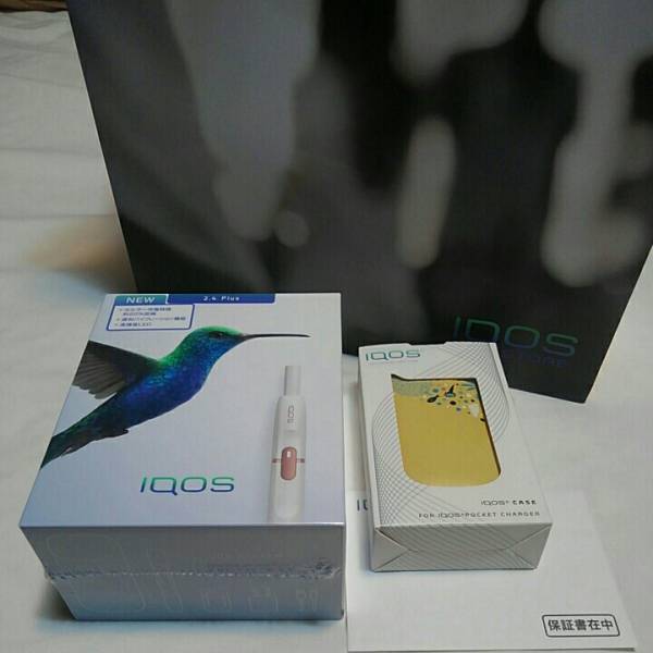【5/25購入未登録品】アイコス iqos2.4 plusキット ネイビー新品未開封レシート付 【即日発送】アイコス純正非売品ケース付