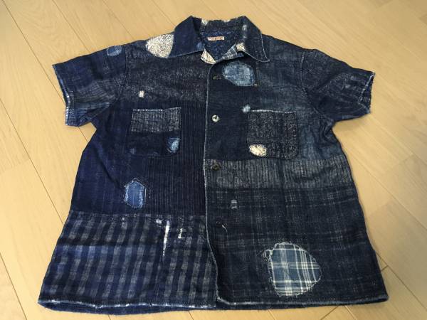 KAPITAL BORO ヴィンテージ加工 デニム ウエスタン シャツ KAPITAL
