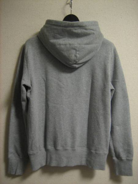 美品 Champion チャンピオン NYC スウェット プルオーバー パーカー M グレー GREY 裏毛 アメカジ ヘインズ ジャパン