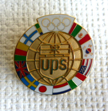 長野オリンピック UPS ピンバッジ　国旗 1998年冬季オリンピック　_1