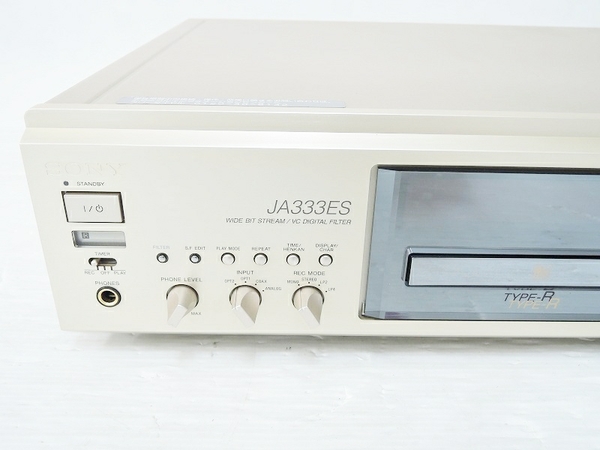 中古 ソニー SONY 高級 MDデッキ MDS-JA333ES 新プレステージモデル